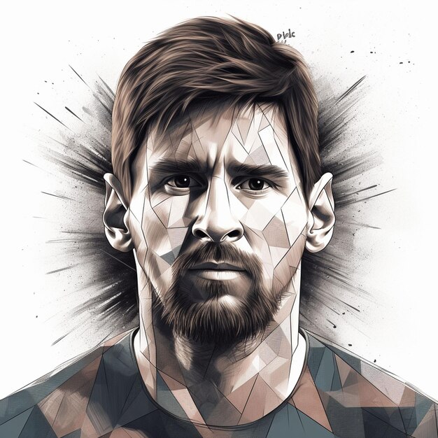 ilustração messi7