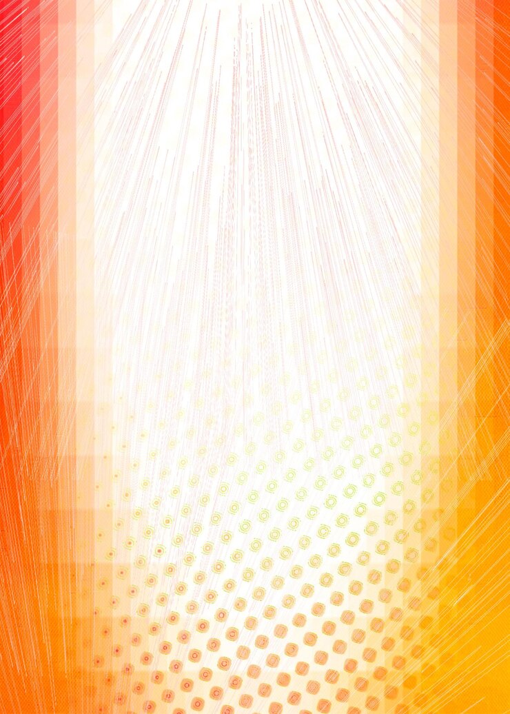 Foto ilustração vertical de fundo laranja