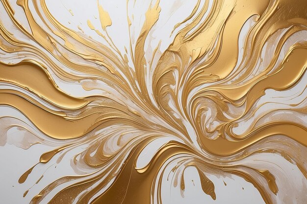 Ilustração vetorial desenhada à mão de Golden Abstract Texture para Arte Moderna