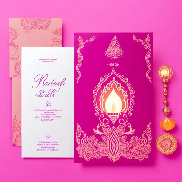 Foto ilustração vetorial ou cartão de saudação do festival de diwali com uma elegante e bela lâmpada de óleo e diwali