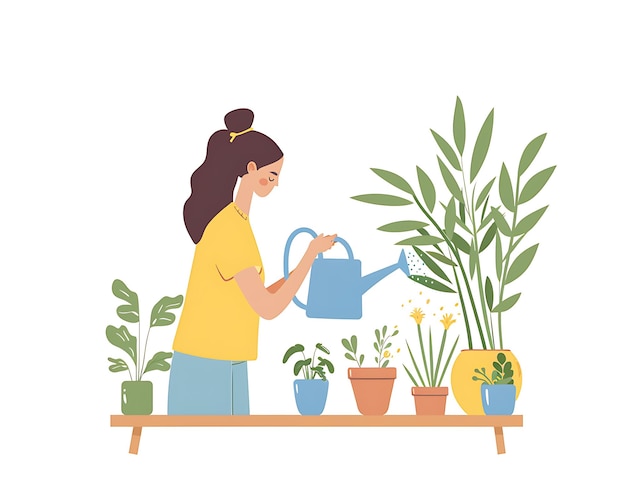 Ilustração vibrante do vetor no Dia Internacional da Saúde das Plantas