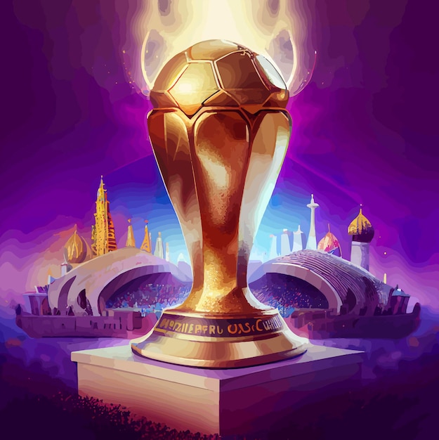 ILUSTRACIÓN COPA MUNDIAL QATAR 2022