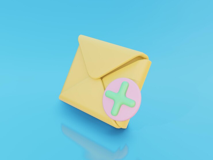 Foto ilustración 3d agregar más archivos al mensaje o correo electrónico perfecto para ilustración o icono