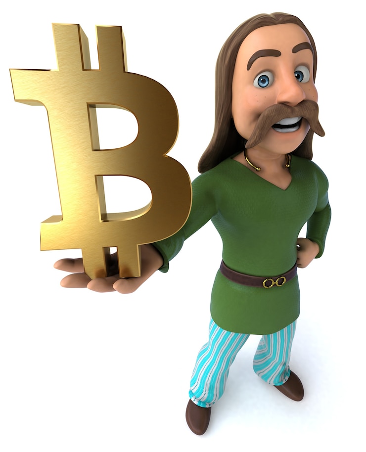 Foto ilustración 3d divertida de la galia