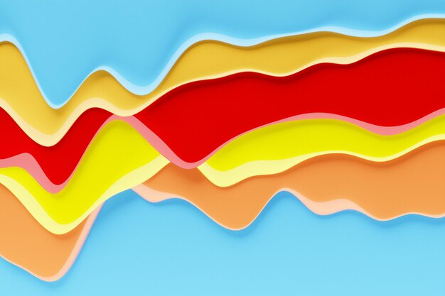 Ilustración 3D de un fondo clásico de gradiente abstracto púrpura con líneas Imprime de las ondas Textura gráfica moderna Patrón geométrico