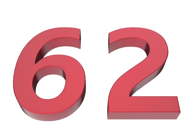 Foto ilustración 3d de venta de números rojos