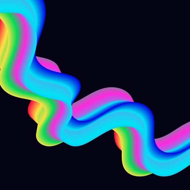 Ilustración abstracta con colores apagados y formas geométricas