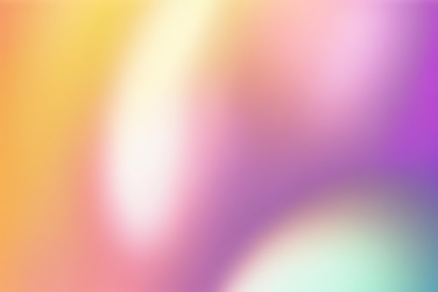 Ilustración abstracta de degradado de color vibrante Diseño retro moderno con curvas suaves y textura suave para plantillas de papel tapiz y póster Azul Púrpura Rojo Amarillo y naranja