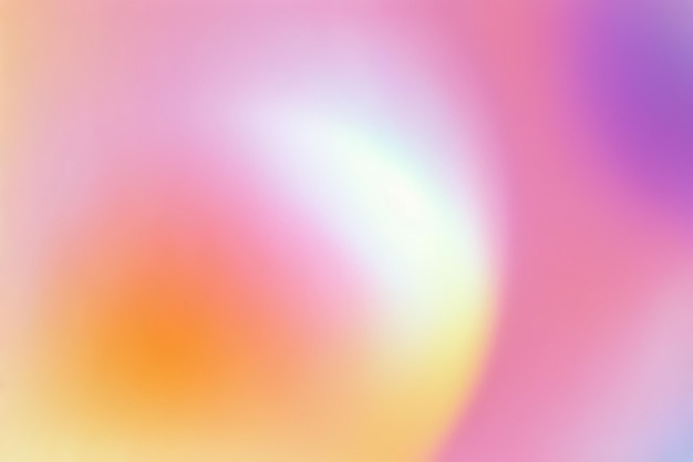 Ilustración abstracta de degradado de color vibrante Diseño retro moderno con curvas suaves y textura suave para plantillas de papel tapiz y póster Azul Púrpura Rojo Amarillo y naranja