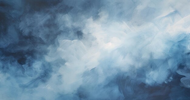 Foto ilustración abstracta del diseño de fondo de humo gris y azul