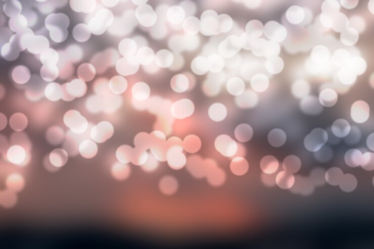 Foto ilustración abstracta del fondo del bokeh.