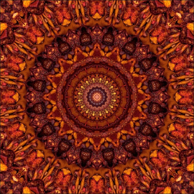 Ilustración abstracta de fondo radial simétrico