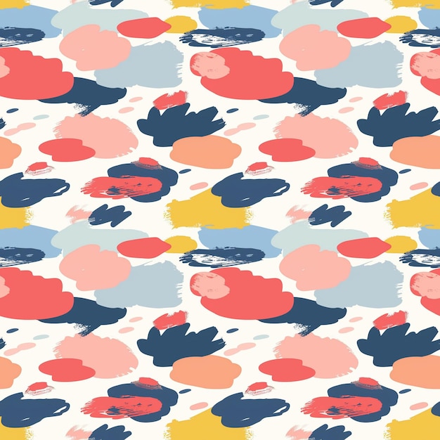Ilustración abstracta patrón nubes diseño del cielo soñador