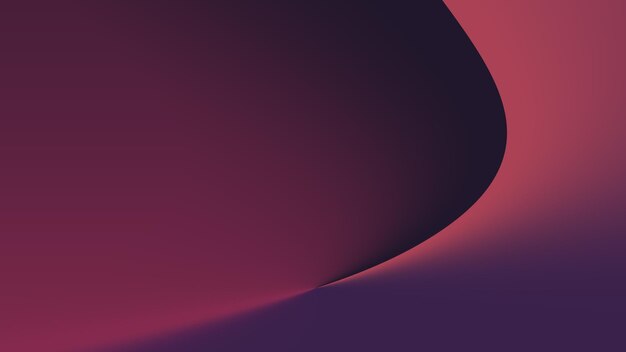 una ilustración abstracta rosa y púrpura de un papel de color púrpura y rosa
