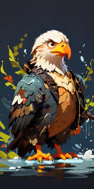 Ilustración del águila