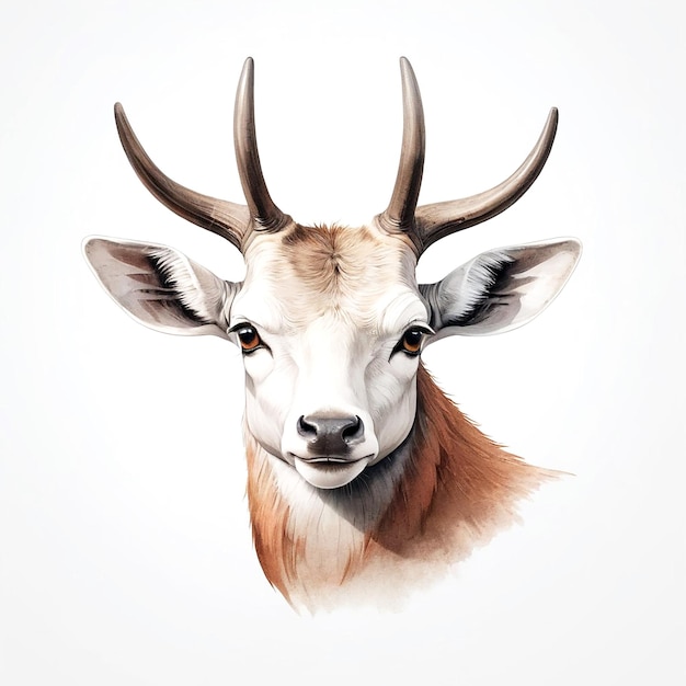 Ilustración de animales con fondo blanco