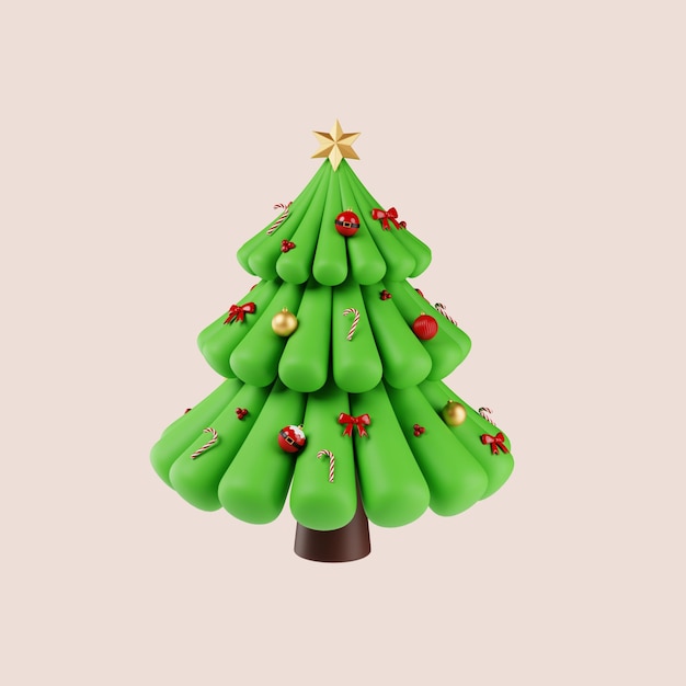 Ilustración del árbol de Navidad
