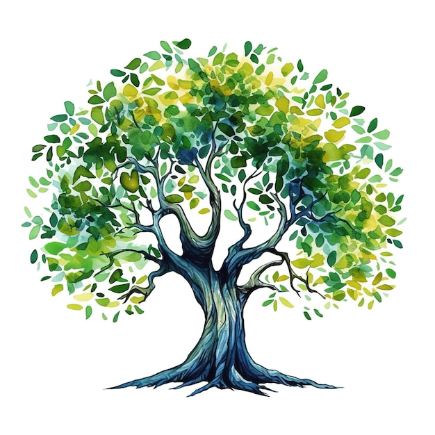 ilustración del árbol de la vida