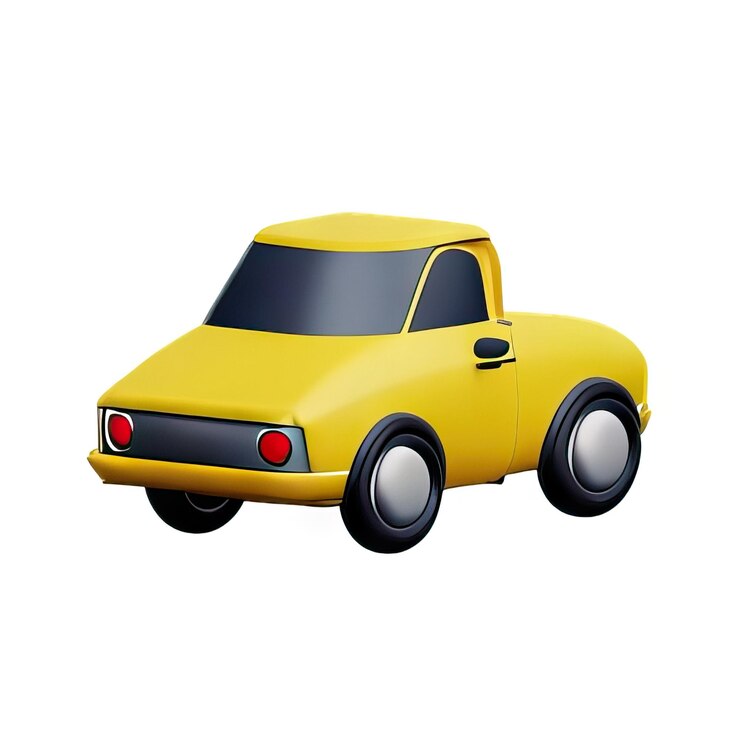 Foto ilustración de automóviles en 3d