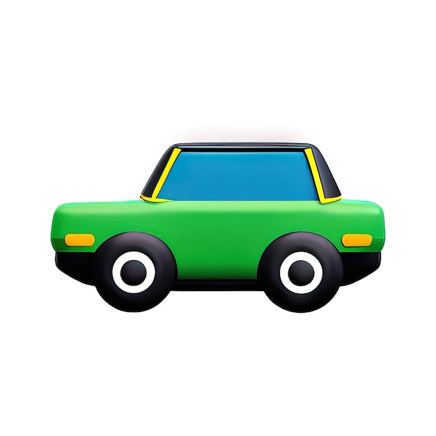 Ilustración de automóviles en 3D