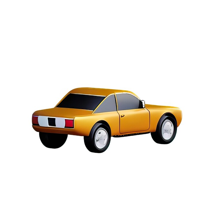 Foto ilustración de automóviles en 3d