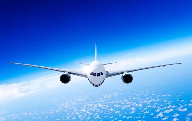 Ilustración de un avión volando