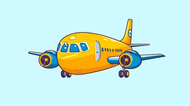 ilustración de avión