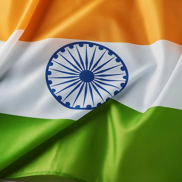 Ilustración de la bandera de la India