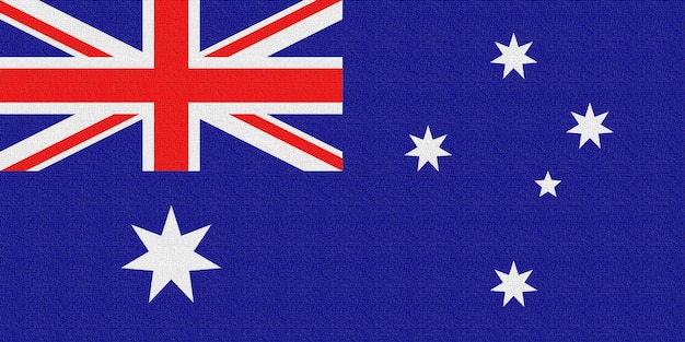 Ilustración de la bandera nacional de Australia