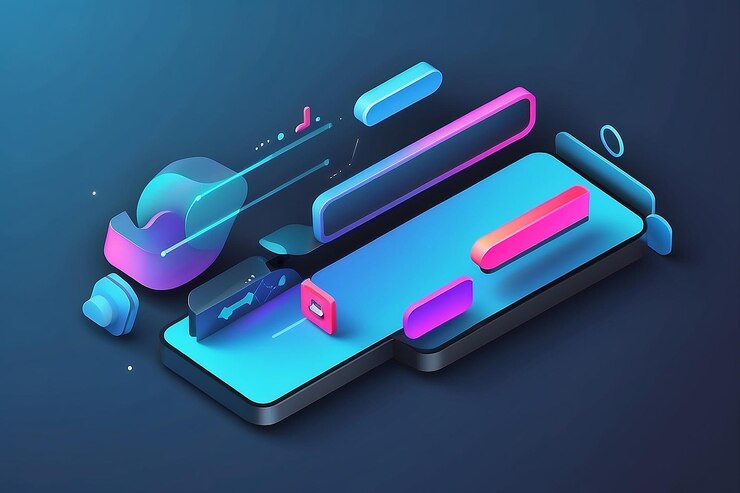 Foto ilustración de la barra de búsqueda 3d navegación y botón de navegador de concepto de búsqueda para sitio web y diseño de interfaz de usuario vector moderno en estilo 3d