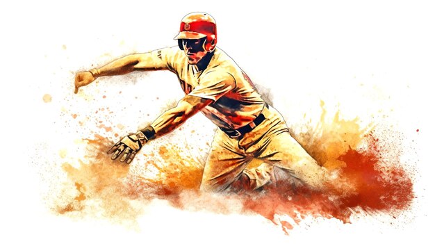 Foto ilustración del béisbol