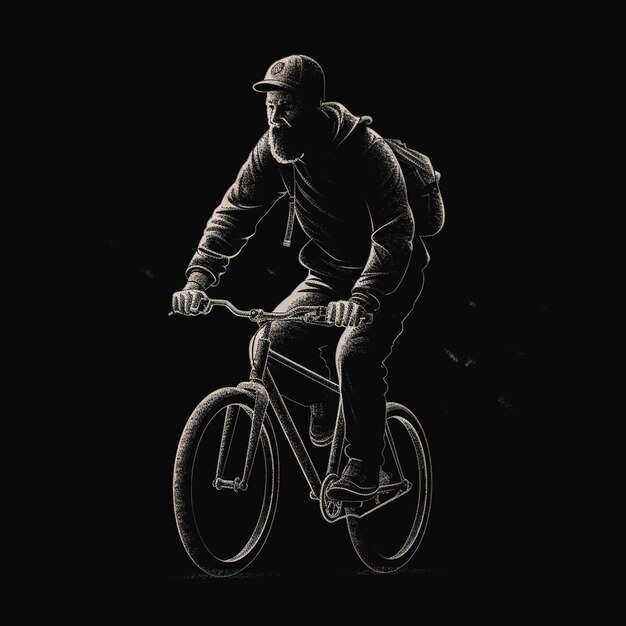 Foto ilustración de bicicleta