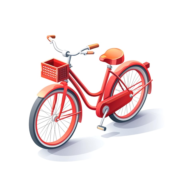 ilustración de bicicleta