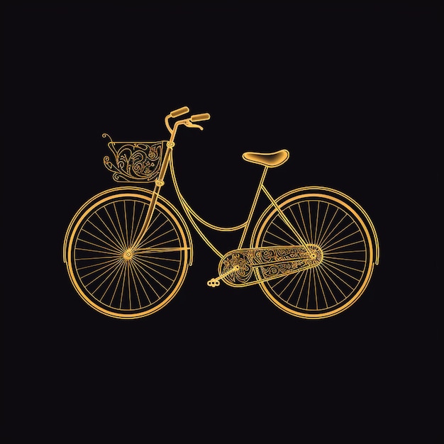 ilustración de bicicleta