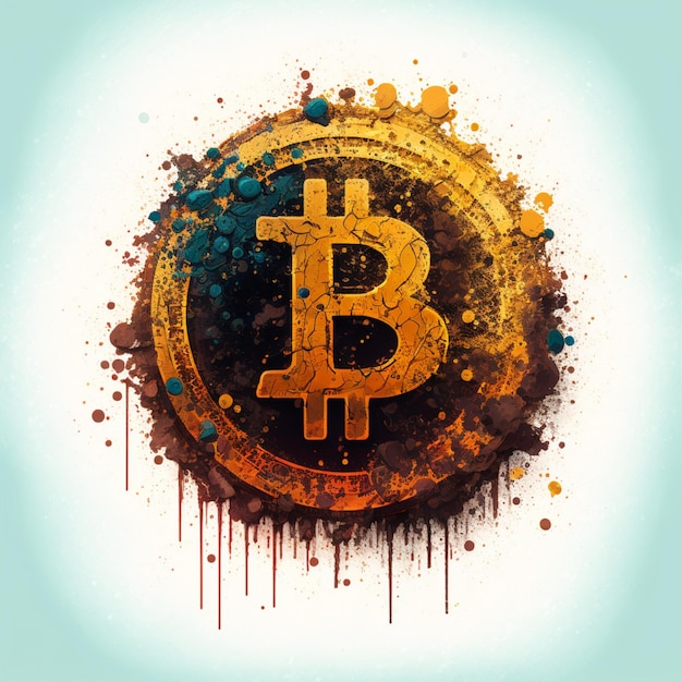 Ilustración de Bitcoin