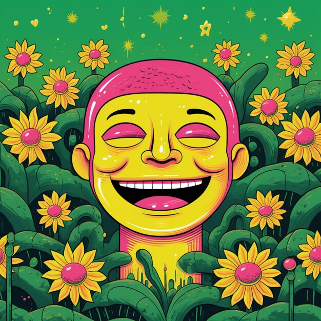 Foto ilustración del cartel del día mundial de la sonrisa