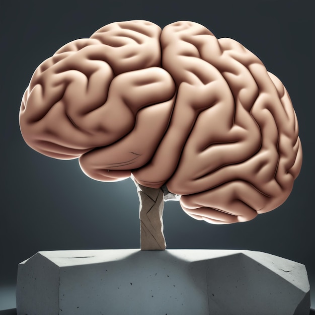 Ilustración del cerebro