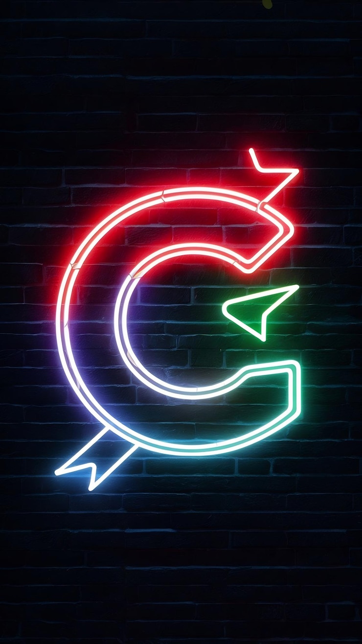 Foto ilustración de cintas de color neón