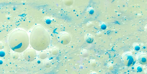 Foto una ilustración colorida de burbujas