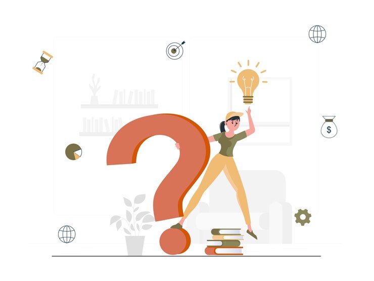 Ilustración del concepto de laberinto para resolver problemas