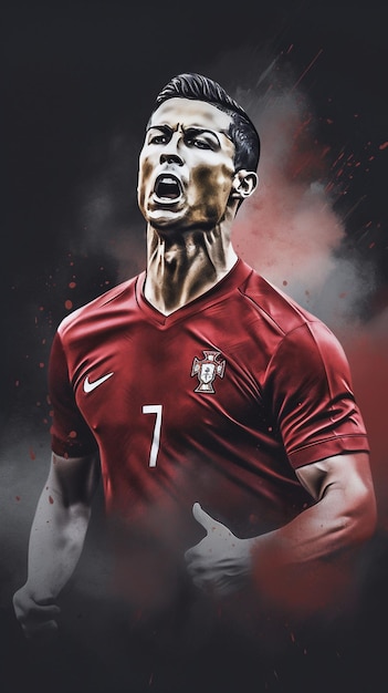 Ilustración de Cristiano Ronaldo13