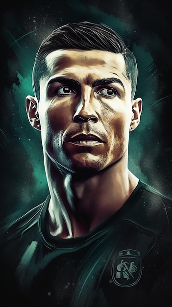 Ilustración de Cristiano Ronaldo14