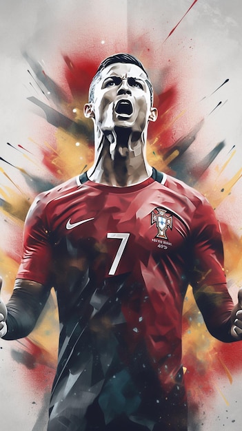 Ilustración de Cristiano Ronaldo20