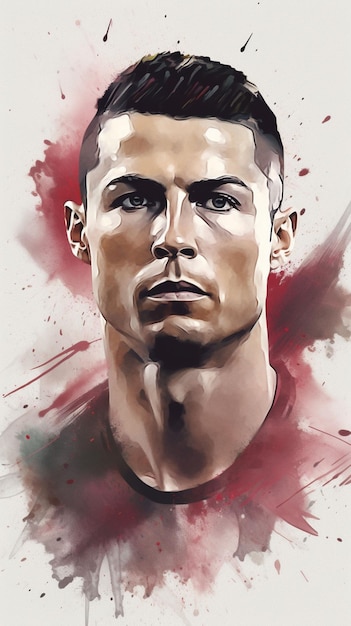 Ilustración de Cristiano Ronaldo4