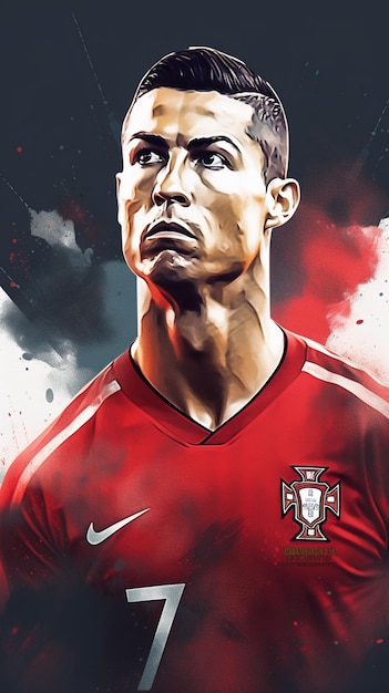 Foto ilustración de cristiano ronaldo5