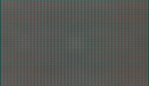 Ilustración de cuadrícula de pantalla crt retro con aberración cromática