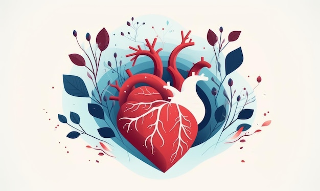 Foto ilustración del día mundial del corazón
