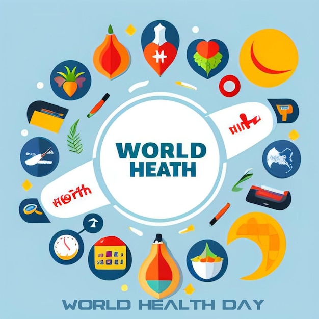 Ilustración del Día Mundial de la Salud