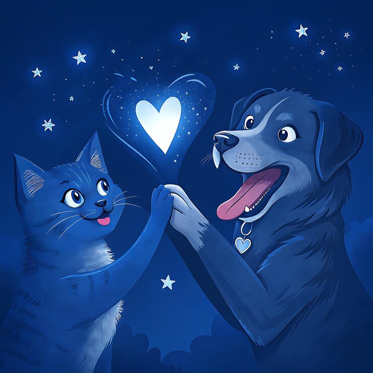 Ilustración del día de San Valentín de un corazón roto y el concepto de aparición del amor Papel de tarjeta de felicitación con texto escrito a mano Feliz día de san Valentín