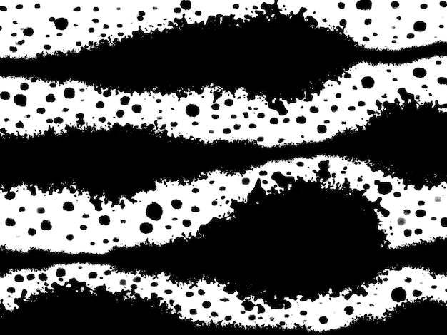 Ilustración de dibujado a mano de tinta de paisaje abstracto Paisaje de invierno de tinta en blanco y negro con río Ilustración de dibujado a mano minimalista tarjeta fondo cartel banner Líneas negras de acuarela dibujadas a mano